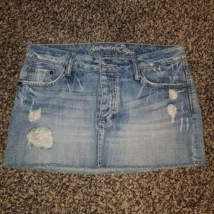 American Eagle jean skirt